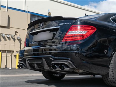 Mercedes W204 C63 DTM Carbon Fiber Rear Diffuser / 