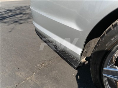 Mercedes W204 Carbon Fiber Rear Bumper Splitters