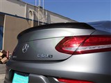 Mercedes W205 Coupe ED1 Style CF Trunk Spoiler / 