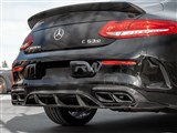 Mercedes W205 C63 Coupe ED1 Style CF Diffuser / 