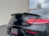 Mercedes W205 XR Coupe Carbon Fiber Trunk Spoiler / 
