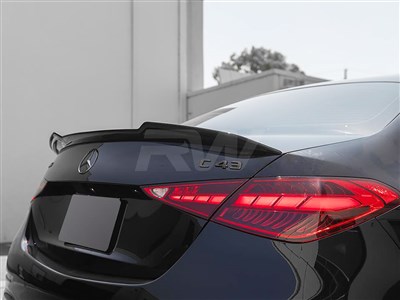 Mercedes W206 XR Style Carbon Fiber Trunk Spoiler / 