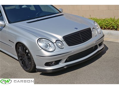 Mercedes W211 E55 AMG Carbon Fiber Front Lip / 