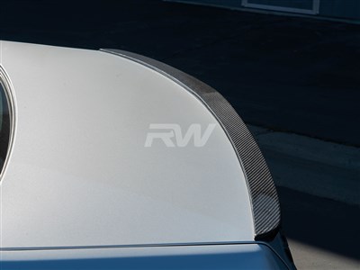 Mercedes W212 AMG Style Carbon Fiber Trunk Spoiler / 