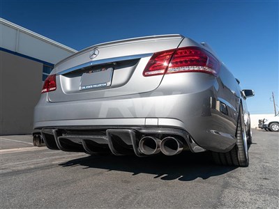 Mercedes W212 E63 Renn Style Carbon Fiber Diffuser