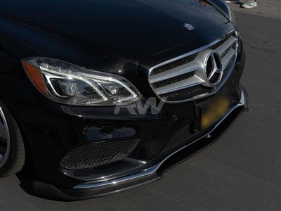 Mercedes W212 14+ Sport Carbon Fiber Front Lip