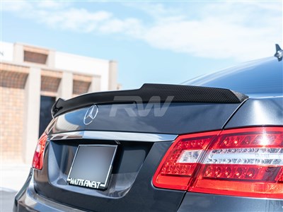 Mercedes W212 GTX Carbon Fiber Trunk Spoiler