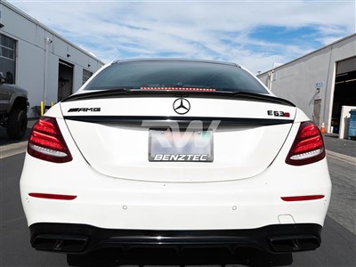 Mercedes W213 XR Carbon Fiber Trunk Spoiler / 