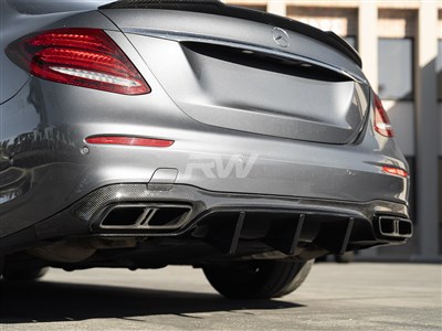 Mercedes W213 E63S Carbon Fiber Rear Diffuser / 