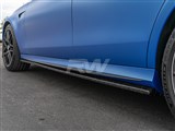 Mercedes W213 E63S Forged Carbon Side Skirt Extensions / 