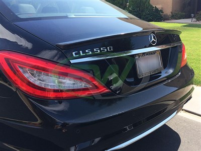 Mercedes W218 CLS Carbon Fiber Trunk Spoiler