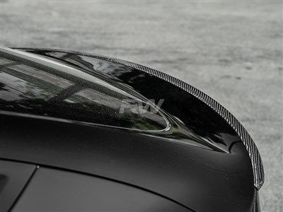 Tesla Model Y Carbon Fiber OE Style Trunk Spoiler / 