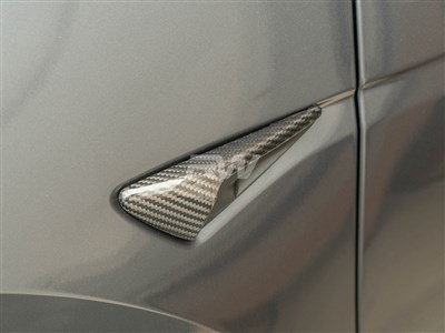 Tesla Model 3 / Y Carbon Fiber Fender Trims / 