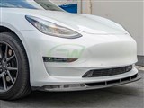 Tesla Model 3 RWS Carbon Fiber Front Lip Spoiler / 