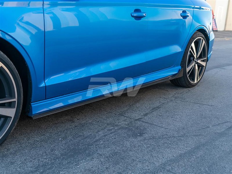 Audi A3 8V Side skirt extensions