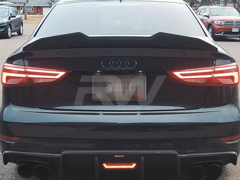 Audi 8V A3/S3/RS3 Carbon Fiber GTX Trunk Spoiler