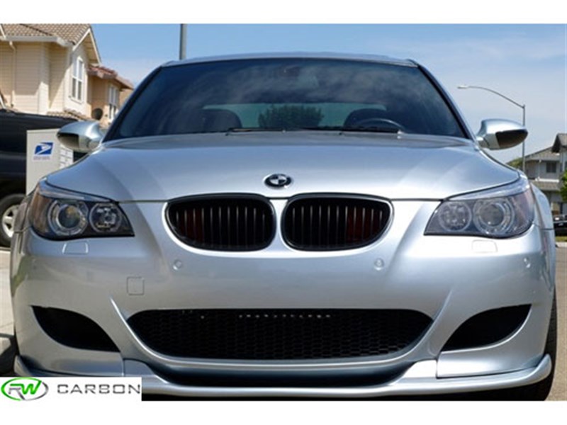 Bmw E60 E61 Matte Black Kidney Grilles 525i 528i 530i 535i 545i 550i M5