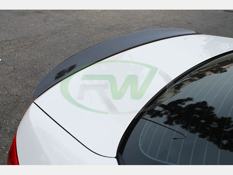 Painted BMW E92 2D Coupe M3 Rear Boot Wing Spoiler Trunk 07 #A22