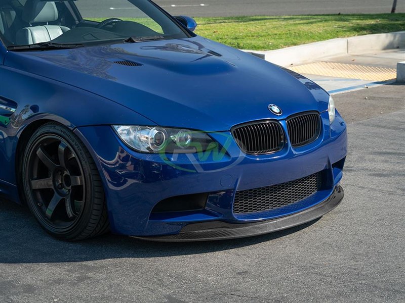 BMW E90 E92 E93 M3 GTS Style Carbon Fiber Front Lip Spoiler