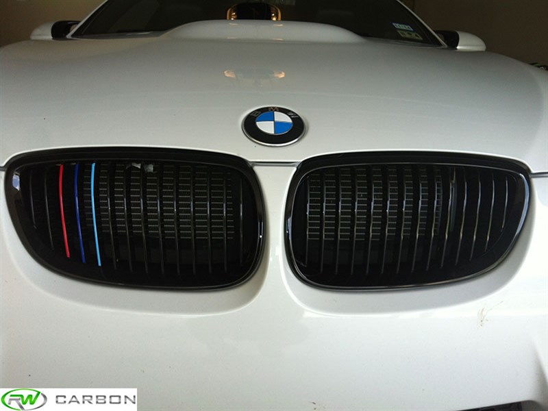 E90 E93 M3 Gloss Black Grilles