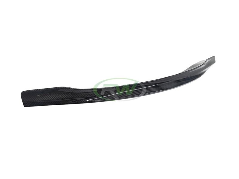 BMW F10 M5 CARBON FIBRE FRONT LIP CHIN SPLITTER SPOILER BUMPER 12-17 R STYLE