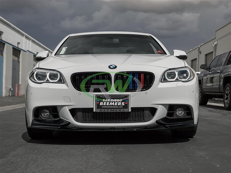 Carbon Performance Front Bumper Spoiler Lip for BMW F10/F11