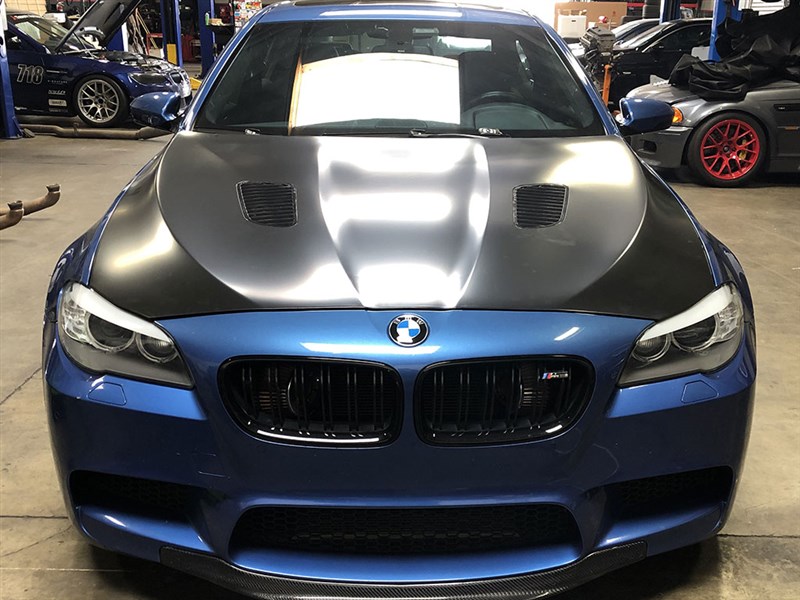 BMW F10 5 Series M5 Vented Aluminum Hood 528 535 550