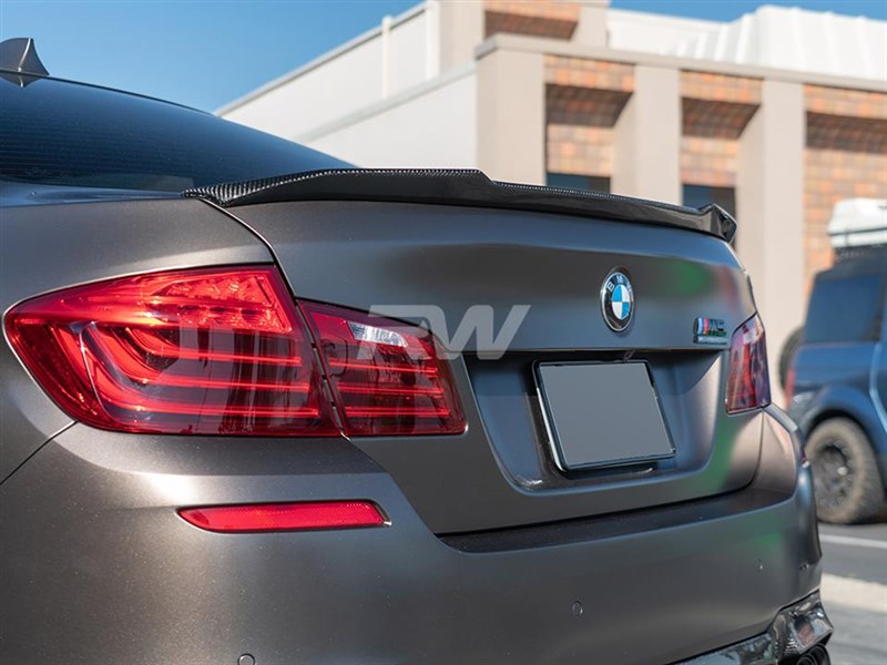 Details about   Carbon Spoiler V2-Look Rear Spoiler Demolition Edge Lip Suitable For BMW 5er F10