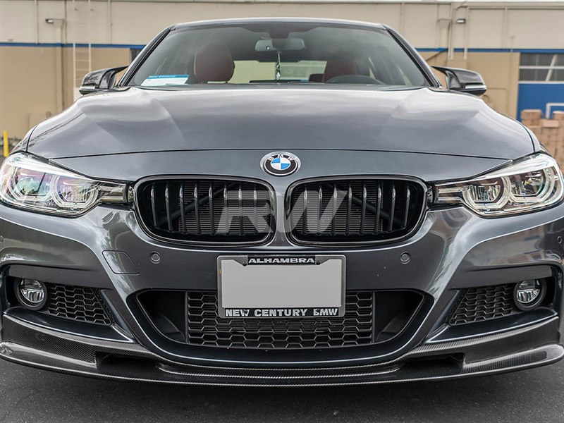 BMW F30 - ///M Style Front Kidney Grilles - Forged Carbon Fiber