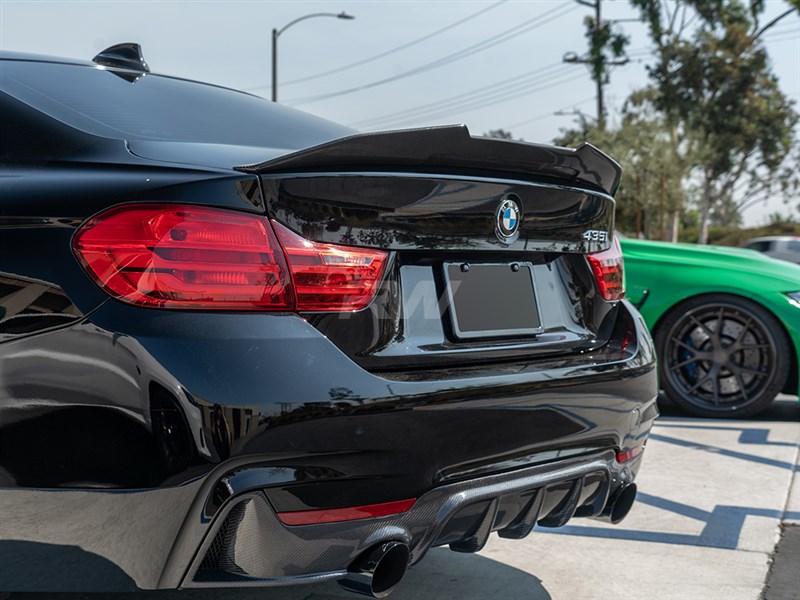 BMW F32 GTX Carbon Fiber Trunk Spoiler 428i, 430i, 435i, 440i