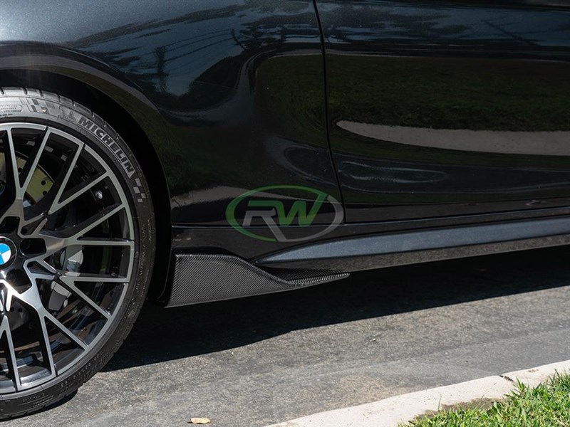 Carbon Seitenschweller Wings Side Skirts für BMW M2 F87 inkl. LCI –  STW-Solutions