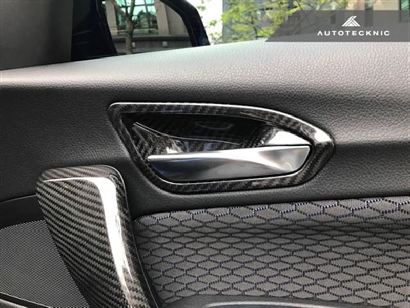 Alcantara Wrap Car Interior Door Armrest Panel Cover Door Handle ABS Trim  for BMW F21 F22 F23 2012-2019 1 Series Accessories287M