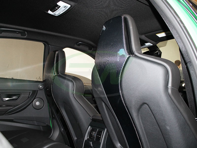 BMW F80 M3/F82 M4 Carbon Fiber Seat Backs