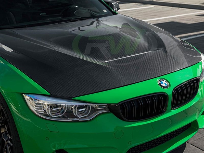 View the all new GTS Style hood for the BMW F80 F82 an F83 M3 and M4 models
