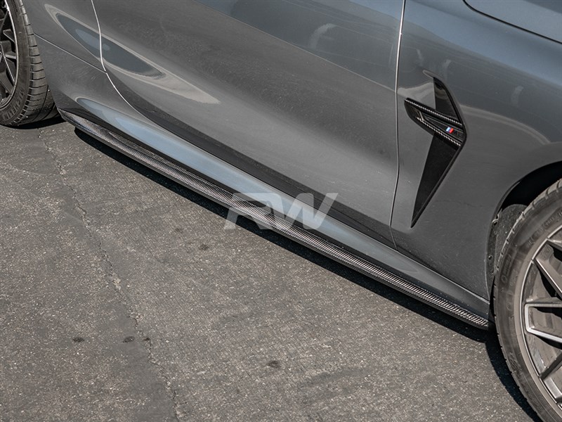 BMW G14/G15/F91/F92 Coupe/Convertible Perf Style CF Side Skirts
