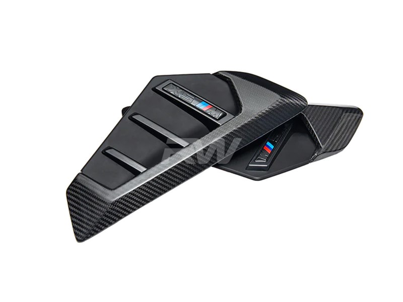 X5M F95/F95 LCI SQ Style Dry Carbon Fiber Rear Vent Trim