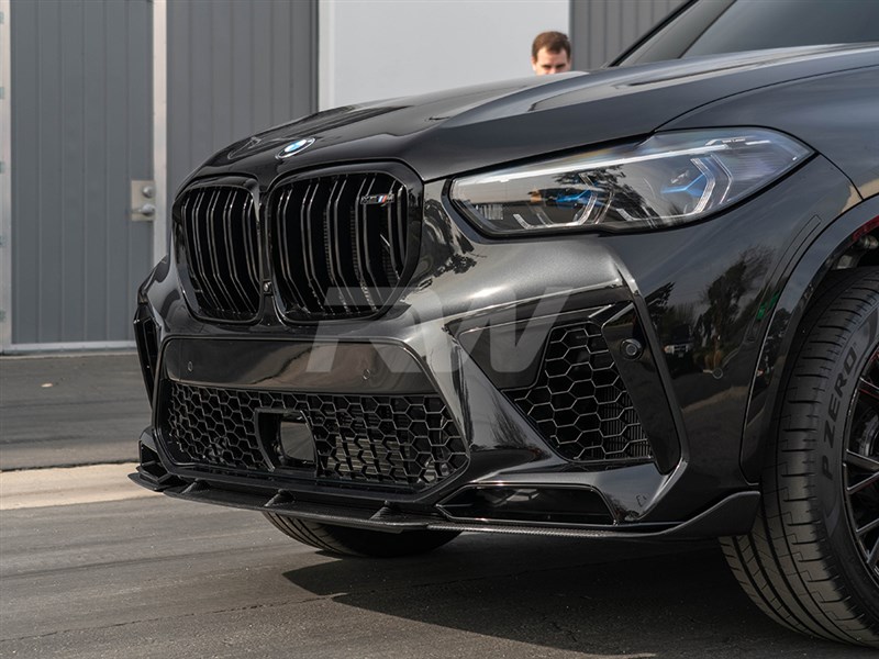 BMW F95 X5M Carbon Fiber Front Lip
