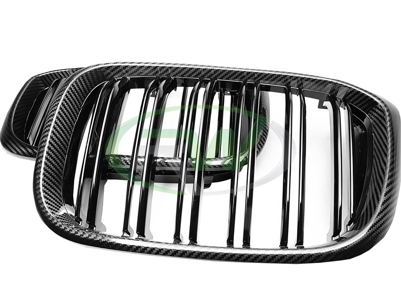 BMW G01 X3 Pre-LCI 3D Style Carbon Fiber Front Lip