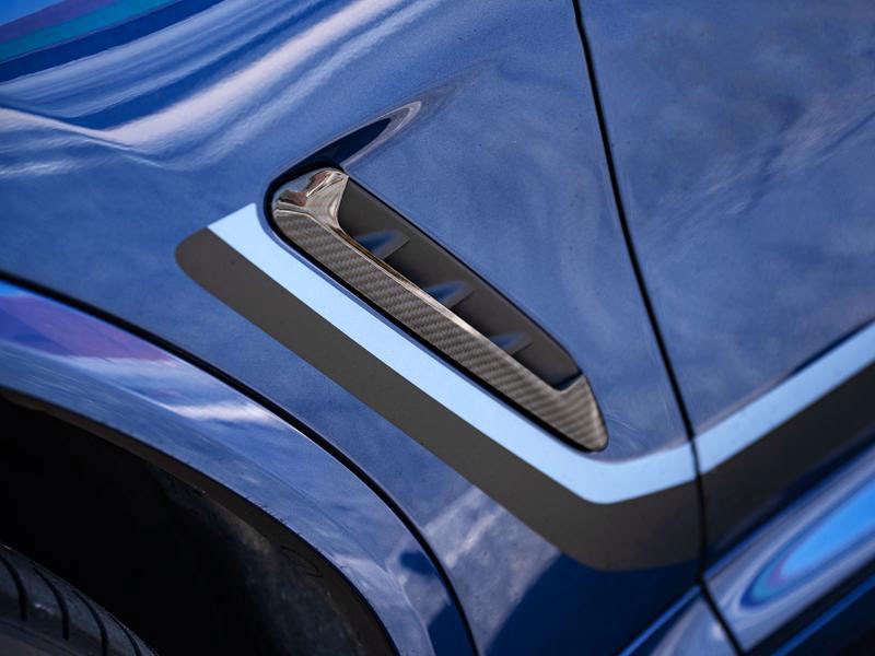 Carbon Look Schaltwippen Erweiterung für BMW X3 G01 X3M F97 X4 G02 X4M F98 