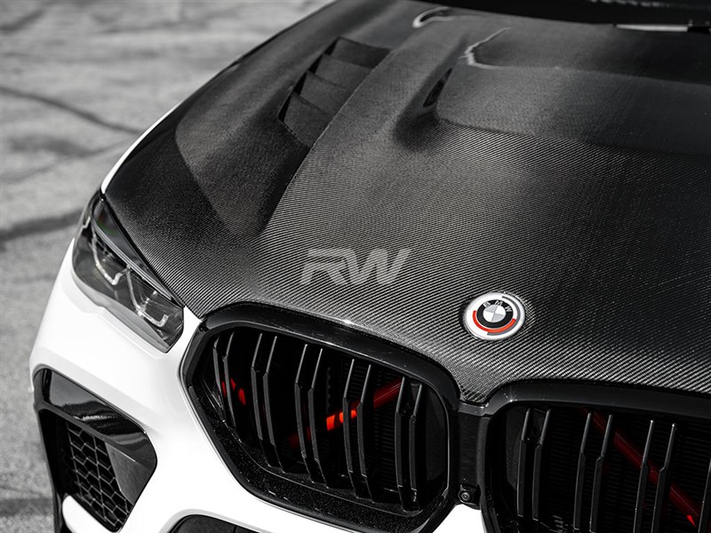 BMW G06 X6 F96 X6M Full Carbon Fiber Hood