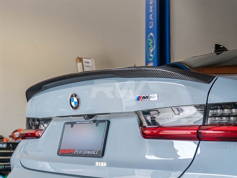BMW G20 G80 Performance Style CF Trunk Spoiler