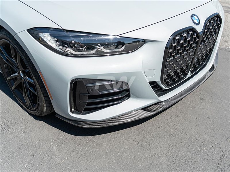 BMW G22 G23 4-Series 3D Style Carbon Fiber Front Lip












