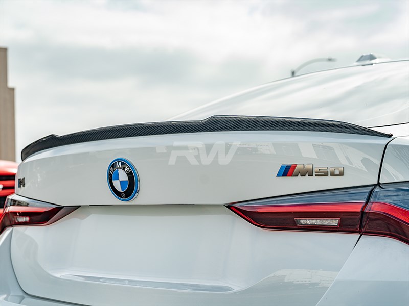 POUR 2021 BMW G22 G23 430i M WING FIBRE DE CARBONE Rwanda