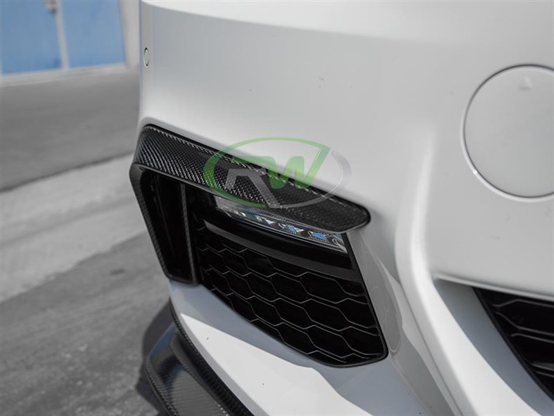 BMW G30 Carbon Fiber Front Brake Duct Trim