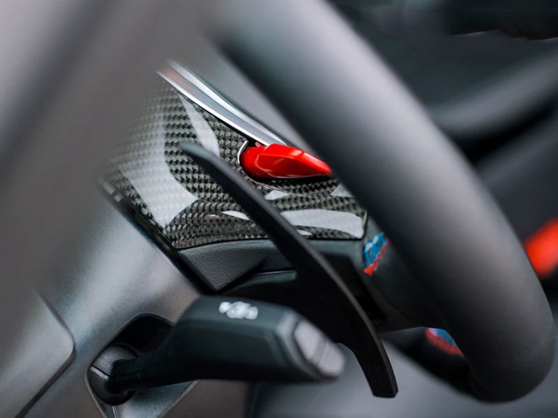 BMW M8 Carbon Fiber Steering Wheel Top Cover