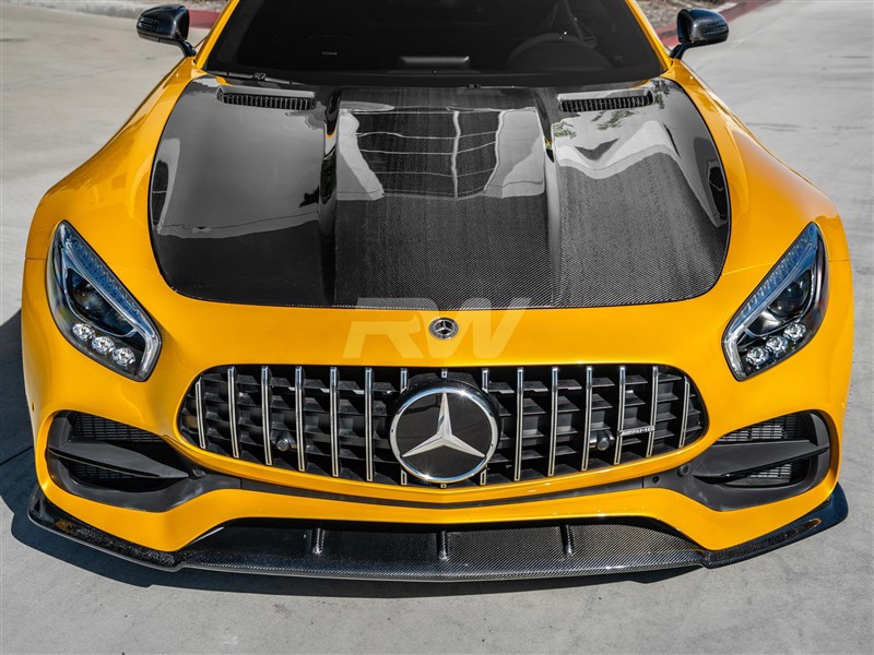 Mercedes C190 GT GTS GTC GTR RWS Carbon Fiber Hood