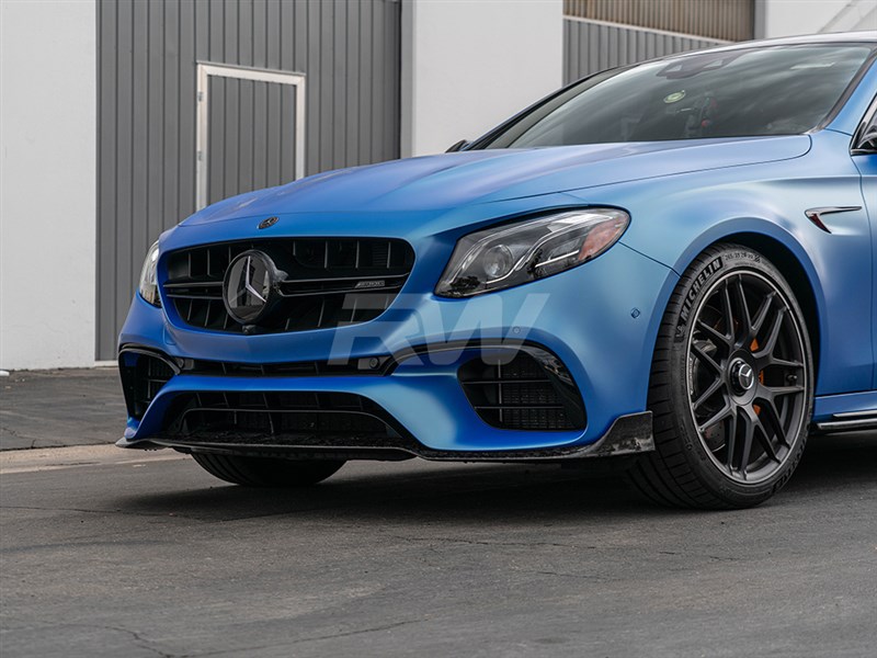 Mercedes W213 E63S BRS Forged Carbon Front Lip 2018-2020