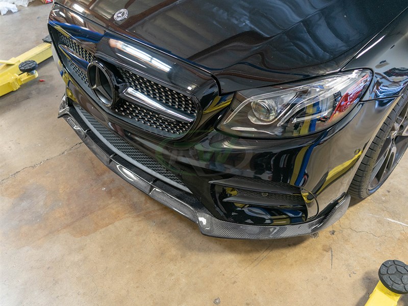 Carbon Fiber Sport Lip for your W213 E Class