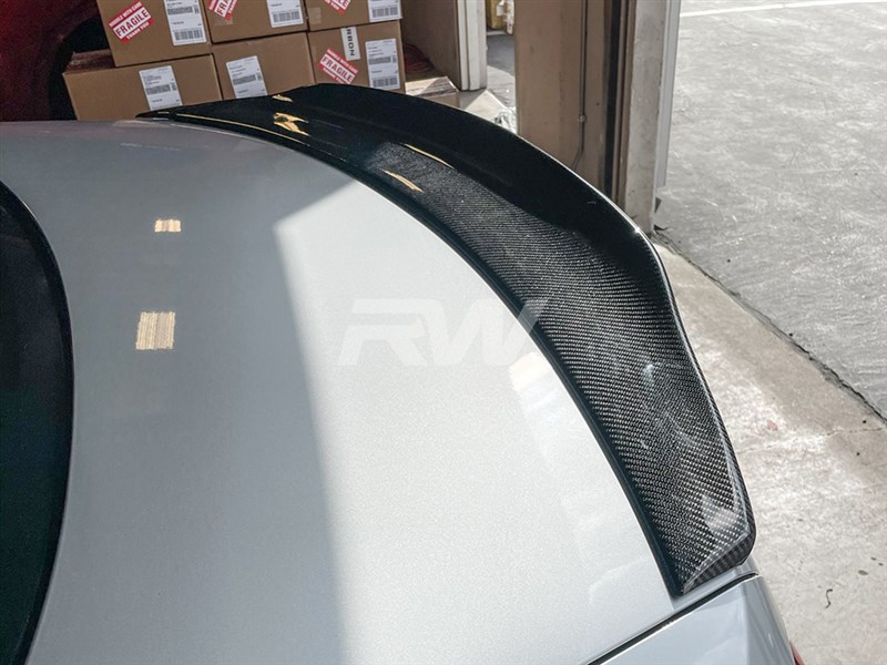 Mercedes W213 E300 E43 E53 E63S AMG GTX Carbon Fiber Trunk Spoiler