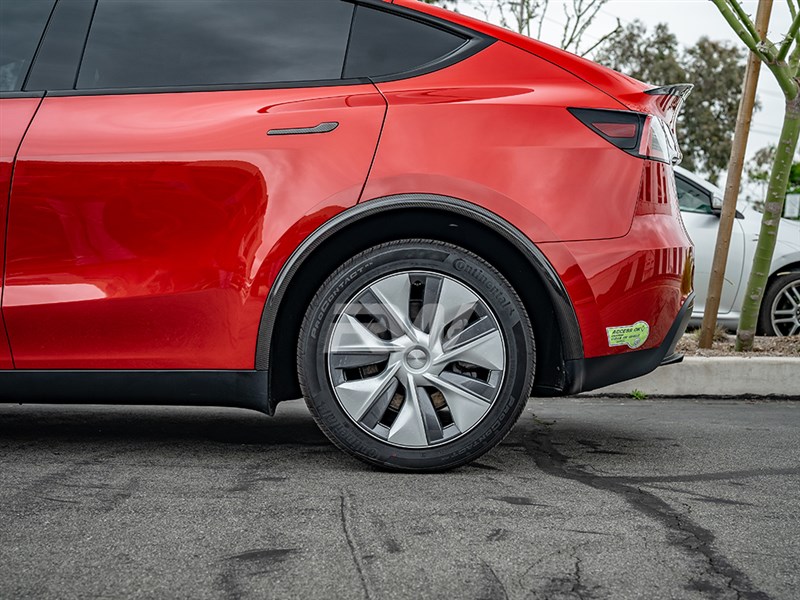 Tesla Model Y Full Carbon Fiber Wheel Arches